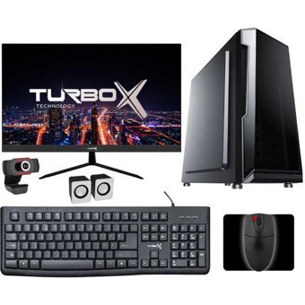 Turbox TX4490 Dahili Intel HD Graphics 2000 Intel Core i5 2400 8 GB Ram 512 GB SSD Tower FreeDos 21.5 inç Monitörlü Masaüstü Bilgisayar