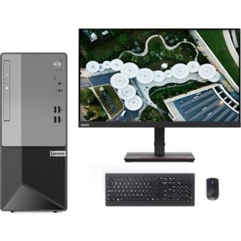 Lenovo V50T 11QE003GTX Harici GeForce RTX 3060 Ti Intel Core i7 10700 8 GB Ram 256 GB SSD Tower FreeDos 23.8 inç Monitörlü Masaüstü Bilgisayar
