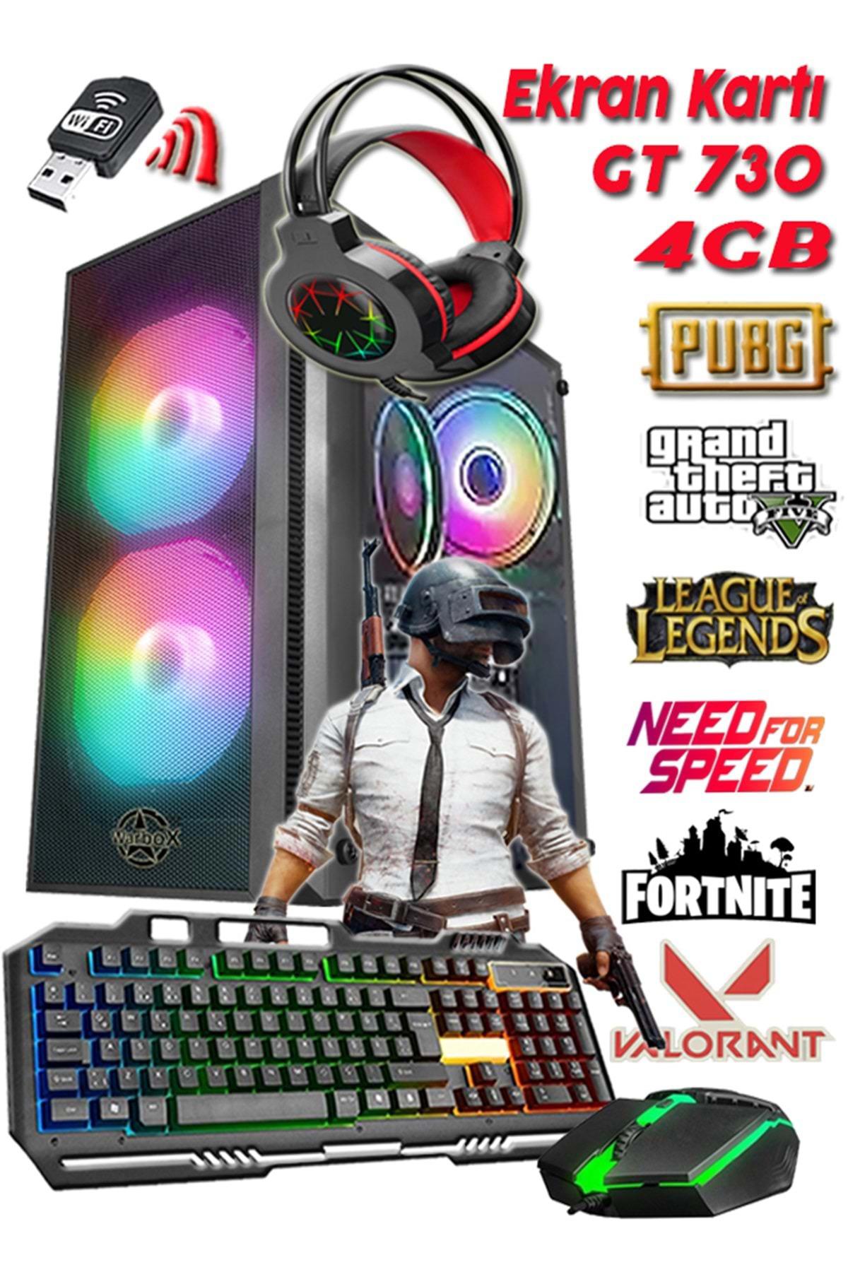 Warbox MAX Harici GeForce GT 730 Intel Core i5 6500 8 GB Ram 250 GB HDD + 256 GB SSD Tower FreeDos Masaüstü Bilgisayar