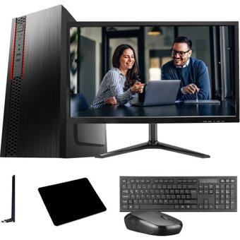 Ramtech WORKForce OF310-148 Harici Radeon R5 230 Intel Core i3 10100F 16 GB Ram 128 GB SSD Tower FreeDos 19.5 inç Monitörlü Masaüstü Bilgisayar