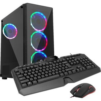 Seclife GM-1025 Harici GeForce RTX 3060 Ti Intel Core i3 10100F 16 GB Ram 512 GB SSD Tower FreeDos Masaüstü Bilgisayar