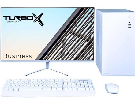 Turbox TX4373 Harici GeForce RTX 3060 Ti Intel Core i5 7400 16 GB Ram 256 GB SSD Tower FreeDos 23.8 inç Monitörlü Masaüstü Bilgisayar