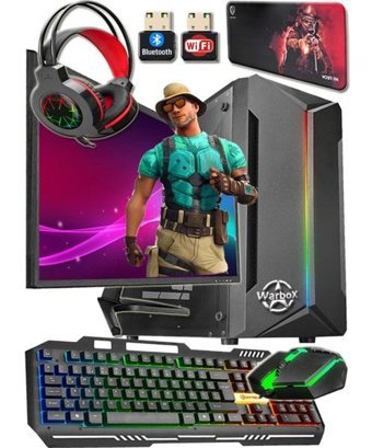 Warbox GOBEL EKO XEON X5650 Harici GeForce GT 730 Intel Xeon Pro x5650 16 GB Ram 256 GB SSD Tower FreeDos 19.5 inç Monitörlü Masaüstü Bilgisayar