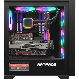 Rampage AGSX39 Harici GeForce RTX 4060 Ti Intel Core i5 14400F 16 GB Ram 1 TB SSD Tower FreeDos Masaüstü Bilgisayar