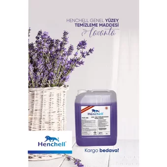 Henchell Lavanta Kokulu Yüzey Temizleyici 5 kg