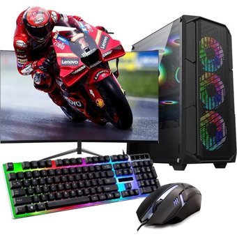 Rogame RKT660033 Harici Radeon RX 550 Intel Core i3 10100 16 GB Ram 240 GB + 1 TB SSD Tower FreeDos 21.5 inç Monitörlü Masaüstü Bilgisayar