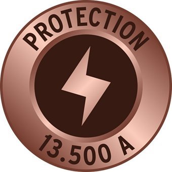 Brennenstuhl Eco Line 250 W Kalın Topraklı Anahtarlı Akım Korumalı 6'lı 5 m Uzatma Kablolu Priz Siyah