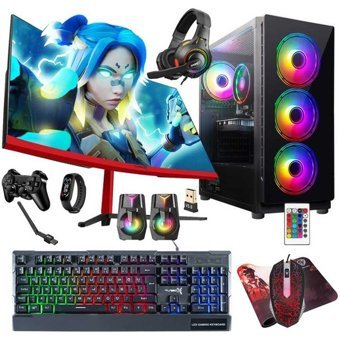 Turbox TX5277 Harici Radeon RX 550 Intel Core i5 9400F 16 GB Ram 512 GB SSD Tower FreeDos 23.6 inç Monitörlü Masaüstü Bilgisayar