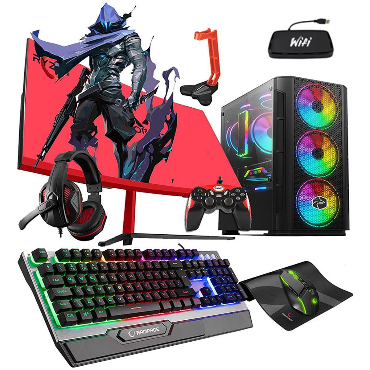 Zeiron GTX50 Harici GeForce GTX 1650 AMD Ryzen 5 3600 16 GB Ram DDR4 256 GB SSD Tower FreeDos Masaüstü Bilgisayar