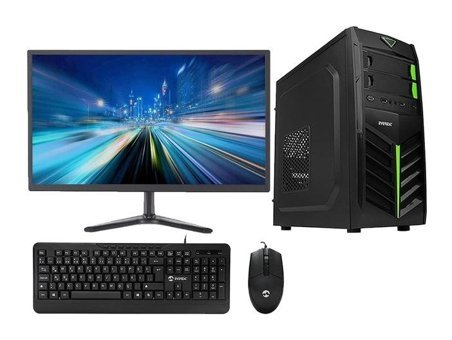 Zeiron Harici Radeon R5 220 Intel Core i5 650 8 GB Ram 256 GB SSD Tower FreeDos 18.5 inç Monitörlü Masaüstü Bilgisayar