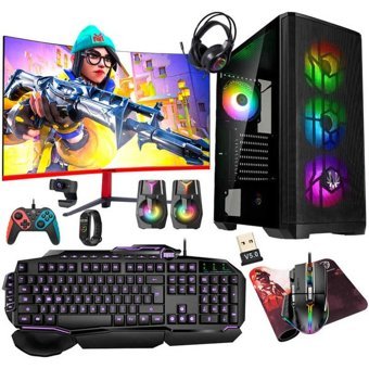 Turbox VİVİQ Harici Radeon RX 550 Intel Core i5 9400F 16 GB Ram DDR4 1 TB SSD Tower FreeDos 27 inç Monitörlü Masaüstü Bilgisayar