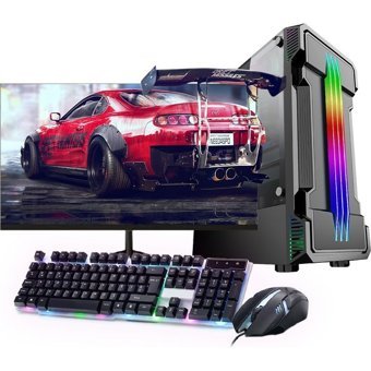 Rogame RKT980233 Harici GeForce GT 730 Intel Core i5 2400 8 GB Ram 120 GB + 1 TB SSD Tower FreeDos 24 inç Monitörlü Masaüstü Bilgisayar