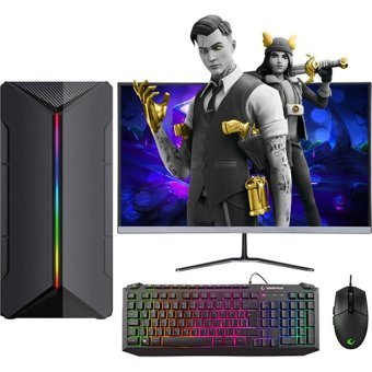 Zeiron PX35 Harici GeForce GT 730 Intel Core i5 650 8 GB Ram 500 GB HDD + 240 GB SSD Tower FreeDos 21.5 inç Monitörlü Masaüstü Bilgisayar