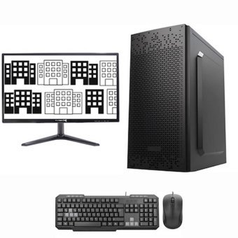 Oleas WO70 Harici GeForce RTX 3060 Ti Intel Core i5 3470 8 GB Ram 256 GB SSD Tower FreeDos 21.5 inç Monitörlü Masaüstü Bilgisayar