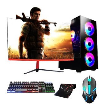 Ramtech FullForce FF537 Harici GeForce RTX 3050 Intel Core i5 10400F 16 GB Ram 512 GB SSD Tower FreeDos 23.6 inç Monitörlü Masaüstü Bilgisayar