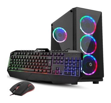 Seclife GM-1025 Harici Radeon RX 550 Intel Core i3 10100F 16 GB Ram 512 GB SSD Tower FreeDos Masaüstü Bilgisayar