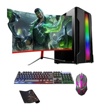 Ramtech RG505-021 Harici GeForce GT 740 AMD Ryzen 5 5500 16 GB Ram 256 GB SSD Tower FreeDos 23.6 inç Monitörlü Masaüstü Bilgisayar