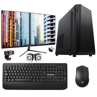 Turbox OFFİCEWORK Harici GeForce RTX 3060 Ti Intel Core i5 650 8 GB Ram 256 GB SSD Tower FreeDos 23.8 inç Monitörlü Masaüstü Bilgisayar