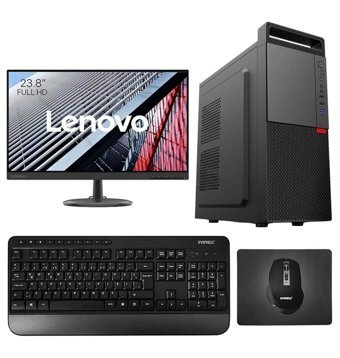 Lenovo TURBOX TX2615 Harici GeForce RTX 3060 Ti Intel Core i7 2600 16 GB Ram 512 GB SSD Tower FreeDos 23.8 inç Monitörlü Masaüstü Bilgisayar