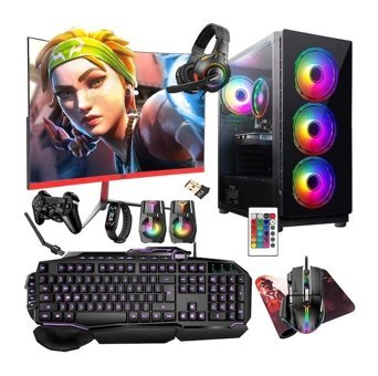 Turbox TX5279 Harici Radeon RX 560 Intel Core i5 9400F 32 GB Ram 512 GB SSD Tower FreeDos 23.6 inç Monitörlü Masaüstü Bilgisayar