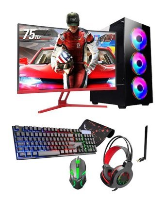 Ramtech DG284 Harici GeForce GTX 750 Ti Intel Core i5 6500 16 GB Ram 256 GB SSD Tower FreeDos 27 inç Monitörlü Masaüstü Bilgisayar