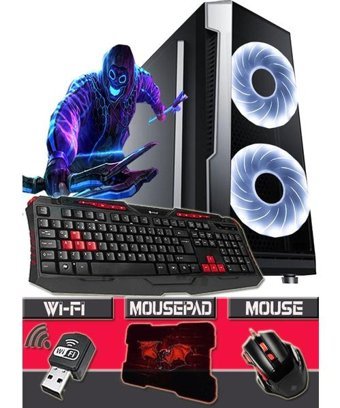 Warbox MASK MİX Harici Radeon R7 240 Intel Core i7 860 8 GB Ram 128 GB SSD Tower FreeDos Masaüstü Bilgisayar