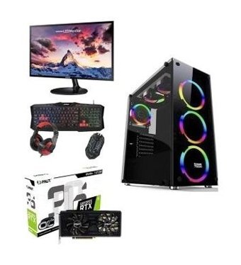 Samsung QUEEN 5600X Harici GeForce RTX 3060 Ti AMD Ryzen 5 5600X 16 GB Ram DDR4 512 GB SSD Tower FreeDos Masaüstü Bilgisayar