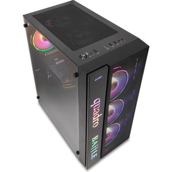 Quadro Battle Force I51751 Harici Radeon RX 580 Intel Core i5 11400F 16 GB Ram 512 GB SSD Tower FreeDos Masaüstü Bilgisayar