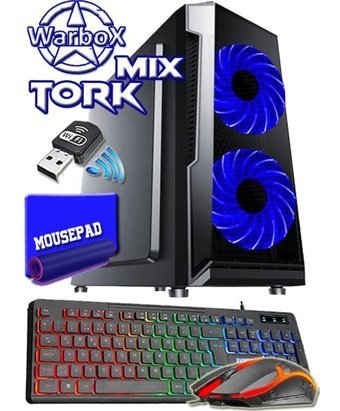 Warbox TORK MİX Harici Radeon R7 240 Intel Core i7 860 8 GB Ram 256 GB SSD Tower FreeDos Masaüstü Bilgisayar