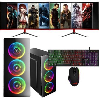 Oleas GM268 Harici GeForce GTX 1050 Ti Intel Core i5 9400F 16 GB Ram 256 GB SSD Tower FreeDos 23.6 inç Monitörlü Masaüstü Bilgisayar