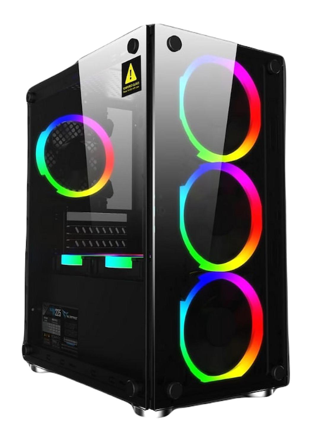 Xaser XSR200 Harici Radeon RX 550 Intel Core i5 3470 16 GB Ram DDR3 512 GB SSD Tower FreeDos Masaüstü Bilgisayar