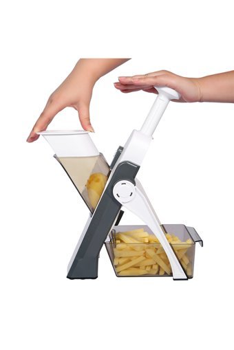 Banadaal 5 İn 1 Hazneli Plastik Meyve Sebze Rende