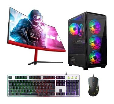 Turbox TX4697 Harici Radeon RX 560 Intel Core i5 10400F 16 GB Ram 1 TB SSD Tower FreeDos 27 inç Monitörlü Masaüstü Bilgisayar
