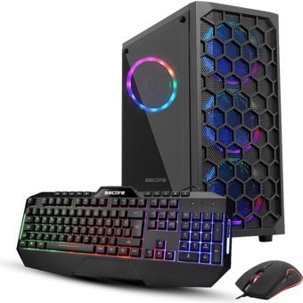 Seclife PHANTOM GM-600 Dahili Intel HD Graphics 4600 Intel Core i5 4570 8 GB Ram 240 GB SSD Tower FreeDos Masaüstü Bilgisayar
