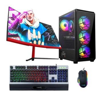 Turbox XENON Harici GeForce GT 740 Intel Core i7 860 16 GB Ram 256 GB SSD Tower FreeDos 23.6 inç Monitörlü Masaüstü Bilgisayar