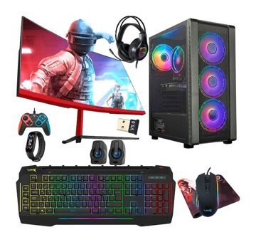 Turbox TX4410 Harici Radeon RX 560 Intel Core i7 3770 16 GB Ram 1 TB SSD Tower FreeDos 27 inç Monitörlü Masaüstü Bilgisayar