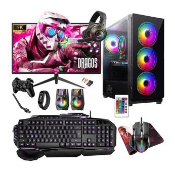Turbox TX5209 Harici GeForce GTX 1050 Ti Intel Core i3 10100F 16 GB Ram 512 GB SSD Tower FreeDos Masaüstü Bilgisayar