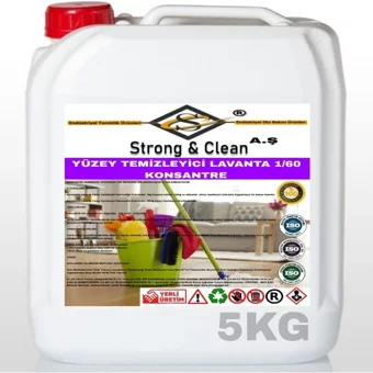 Strong&Clean Lavanta Kokulu Yüzey Temizleyici 5 kg