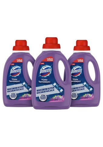 Domestos Bahar Çiçekleri Kokulu Yüzey Temizleyici 3x1.5 lt