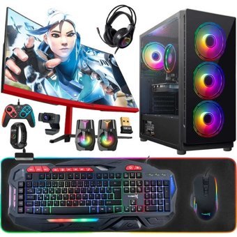 Turbox TX5025 Harici Radeon RX 560 Intel Core i5 9400F 16 GB Ram 1 TB SSD Tower FreeDos 23.6 inç Monitörlü Masaüstü Bilgisayar