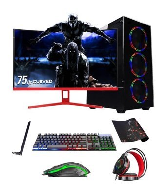Ramtech DG257 Harici GeForce GT 740 Intel Core i5 6500 8 GB Ram 500 GB HDD + 128 GB SSD Tower FreeDos 27 inç Monitörlü Masaüstü Bilgisayar