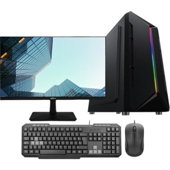 Oleas OLEAS62 Dahili Intel HD Graphics 2500 Intel Core i5 3470 4 GB Ram 128 GB SSD Tower FreeDos 23.8 inç Monitörlü Masaüstü Bilgisayar