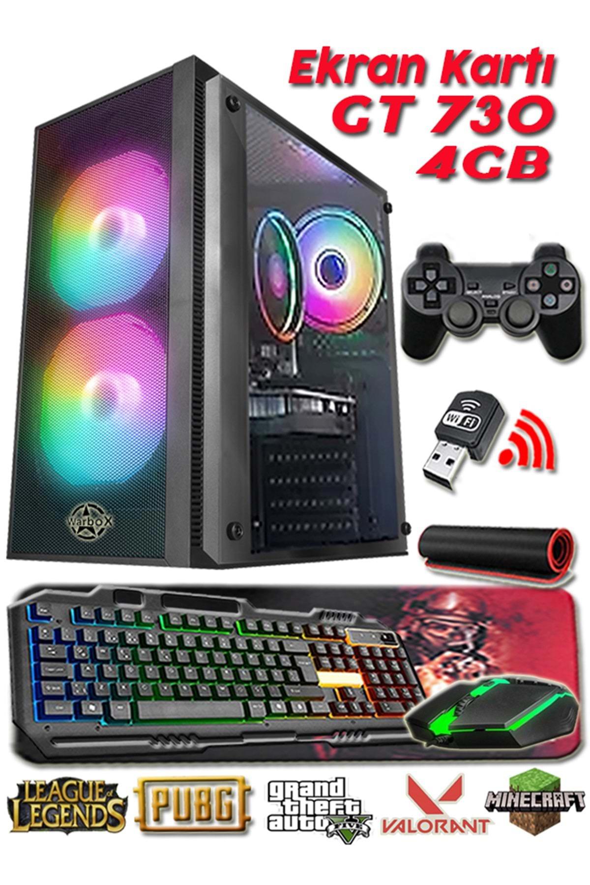 Warbox MİX Harici GeForce GT 730 Intel Core i5 6500 8 GB Ram 250 GB HDD + 128 GB SSD Tower FreeDos Masaüstü Bilgisayar