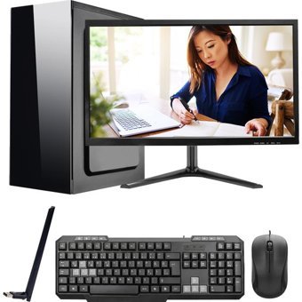 Ramtech WORKForce WF368 Harici GeForce RTX 3060 Ti Intel Core i3 2120 8 GB Ram 128 GB SSD Tower FreeDos 19.5 inç Monitörlü Masaüstü Bilgisayar