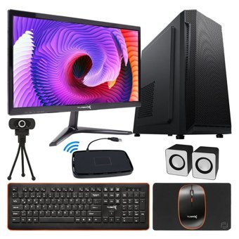 Turbox HOMEWORK Dahili Intel HD Graphics Intel Core i5 650 8 GB Ram 128 GB SSD Tower FreeDos 20 inç Monitörlü Masaüstü Bilgisayar