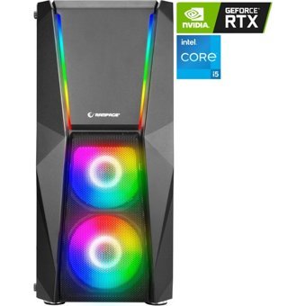 Pcbox Harici GeForce RTX 3050 Intel Core i5 11400F 16 GB Ram DDR4 500 GB SSD Tower FreeDos Masaüstü Bilgisayar