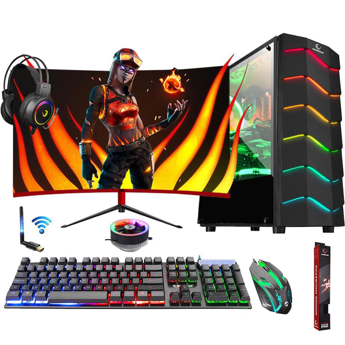 Zeiron FX70 Harici Radeon RX 550 Intel Core i5 3470 16 GB Ram DDR3 240 GB SSD Tower FreeDos Masaüstü Bilgisayar