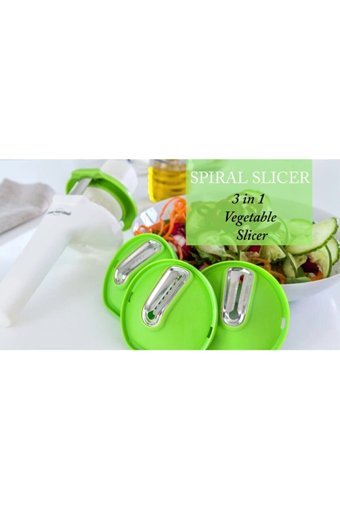 Özcan Çelik Spiral Slicer 3 Başlıklı Rende