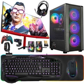 Turbox TX4999 Harici GeForce GTX 1650 Intel Core i5 4440 16 GB Ram 1 TB SSD Tower FreeDos 27 inç Monitörlü Masaüstü Bilgisayar