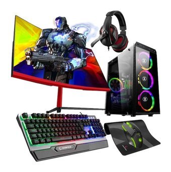 Zeiron GTX80 Harici GeForce GTX 1650 AMD Ryzen 5 3600 32 GB Ram 256 GB + 1 TB SSD Tower FreeDos 27 inç Monitörlü Masaüstü Bilgisayar